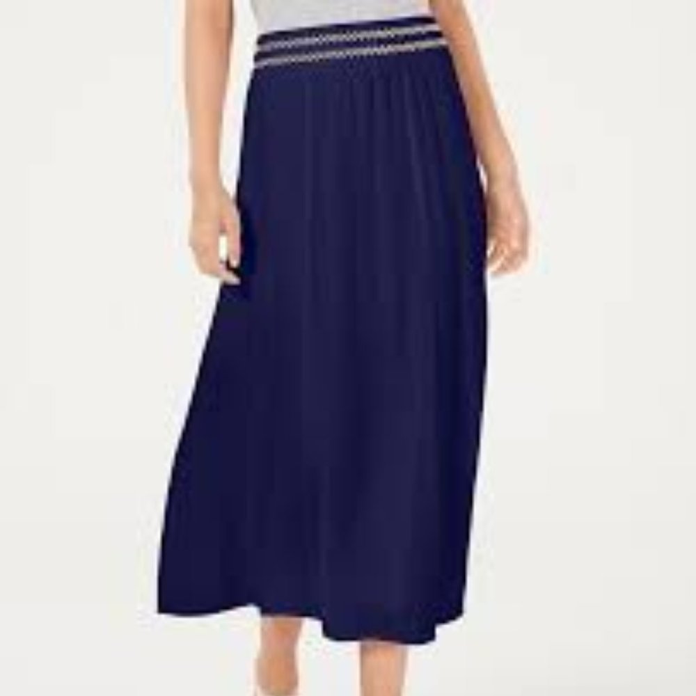 4for 20!!! Maxi Crinkle/Gauze Skirt size S JM Collection